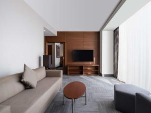 Uma TV ou centro de entretenimento em Radisson Blu Hotel Ankara Cankaya