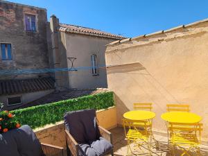 Χώρος καθιστικού στο Le Marceau Terrasse Sur Le Toit