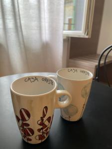 Příslušenství pro přípravu čaje a kávy v ubytování Casa Oreste