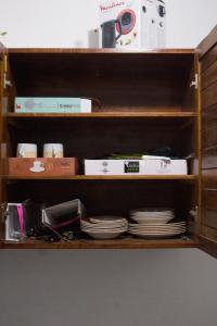 Η κουζίνα ή μικρή κουζίνα στο Appartement