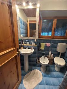 Koupelna v ubytování Antica Baita Madè Great for Cinque Terre