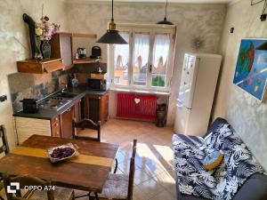 Dapur atau dapur kecil di L'angolo di Erika