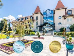 Vonkajšia záhrada v ubytovaní Thermal Hotel Mosonmagyarovar