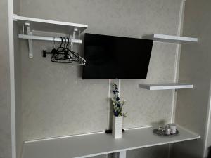 Køkken eller tekøkken på Chambre Mawa Tout Confort