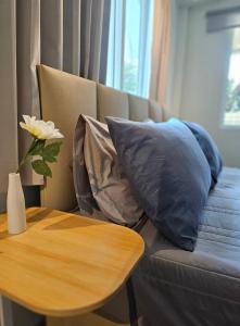 Posezení v ubytování โรงแรมดีรูม D Room