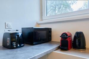 Kaffe- og tefaciliteter på Studio tout confort