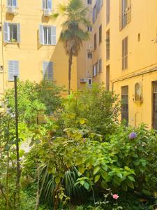 A garden outside Tirelli Apartment Roma