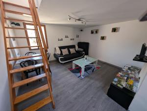 Istumisnurk majutusasutuses Duplex "La belle vue "