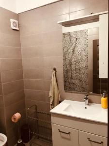 Et badeværelse på Garsonieră Tudor