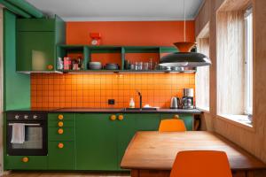 Kuchyň nebo kuchyňský kout v ubytování Unique Studio I Custom Built I 500 Meters From Bryggen
