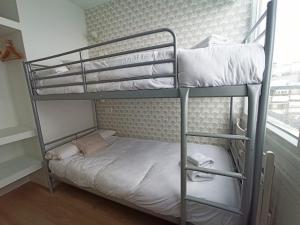 Postel nebo postele na pokoji v ubytování IMEDA Apartamentos MONTE GORBEA
