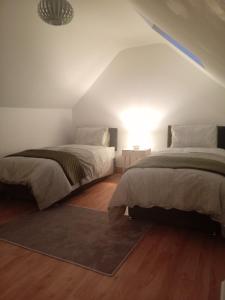 Letto o letti in una camera di Charlestown bungalow