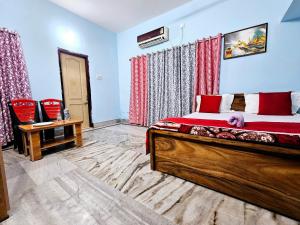 Krevet ili kreveti u jedinici u okviru objekta Hotel Shiv shakti residency