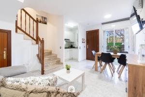 Posezení v ubytování Mediterranean Way - Ca l Ebre