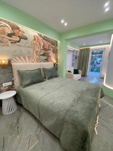 Voodi või voodid majutusasutuse Ionian View B&B toas