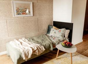 Posezení v ubytování Pērlerada room