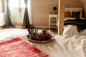 Postel nebo postele na pokoji v ubytování Pērlerada room