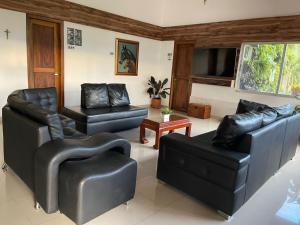 Et opholdsområde på Finca La Mediterránea en San Jerónimo