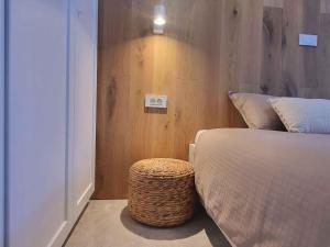 Postel nebo postele na pokoji v ubytování Apartment in Milcetici - Insel Krk 43321