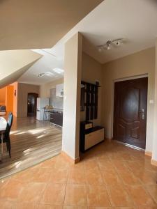 Kuchyň nebo kuchyňský kout v ubytování Korall Apartman