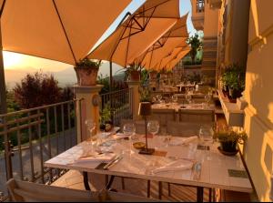Restaurace v ubytování Villa Inglese