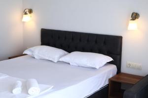 Letto o letti in una camera di Majestic