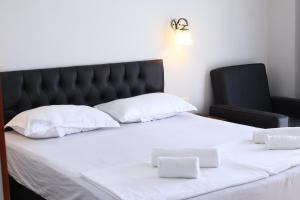 Letto o letti in una camera di Majestic