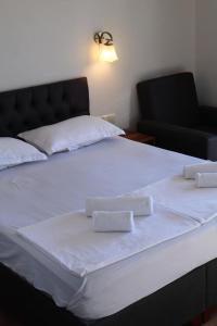 Letto o letti in una camera di Majestic