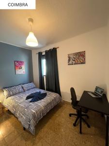 Coliving Villa El Gago客房内的一张或多张床位