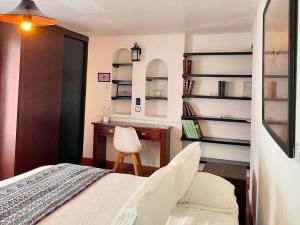 Hotel Boutique Casa Catalá客房内的一张或多张床位