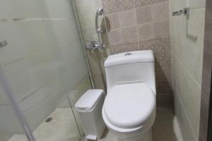 Koupelna v ubytování TEYFA Hospedaje - Edificio