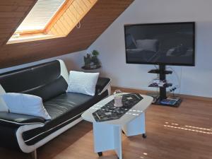 Una televisión o centro de entretenimiento en Holzfeld