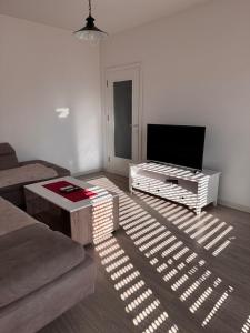 TV a/nebo společenská místnost v ubytování DL Apartment