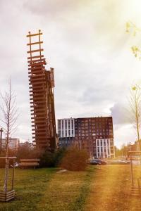 Budova, v ktorej sa apartmán nachádza