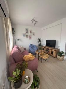 Et tv og/eller underholdning på Apartamento Anita Ronda