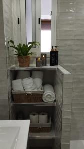 Et badeværelse på Apartamento Anita Ronda