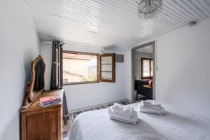 Postel nebo postele na pokoji v ubytování Alojamientos Casa Luisa