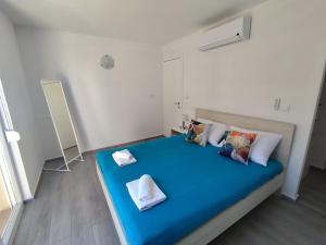 En eller flere senge i et værelse på Blauer Horizont + 40 billeder