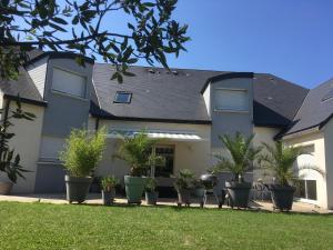 Zahrada ubytování Les Jardins d Isaac rue de la Musardière