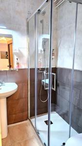 Kúpeľňa v ubytovaní Hostal La Rosa