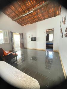 Χώρος καθιστικού στο Casa Aconchego
