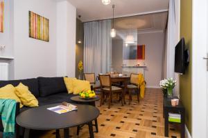 Posezení v ubytování MOKO Apartments