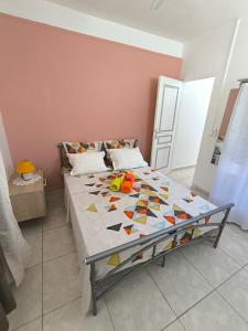 Postel nebo postele na pokoji v ubytování Gite Beauvallon
