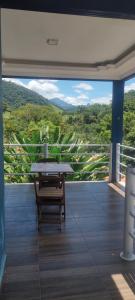 Γενική θέα στο βουνό ή θέα στο βουνό από  αυτό το πανδοχείο