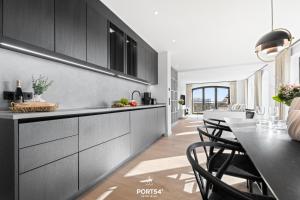 Kuchyň nebo kuchyňský kout v ubytování Soho Suite List auf Sylt