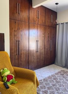 Posezení v ubytování Pousada Hostel Shalom
