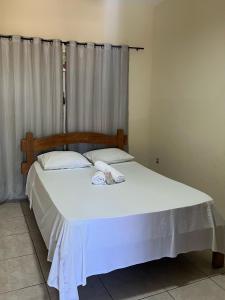 Postel nebo postele na pokoji v ubytování Pousada Hostel Shalom