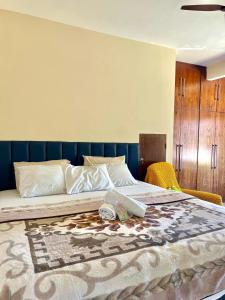 Postel nebo postele na pokoji v ubytování Pousada Hostel Shalom