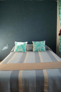 Postel nebo postele na pokoji v ubytování Casa compartida centro histórico