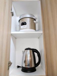 Cozy and Affordable Condo near MOA and Airport with Wifi 069咖啡機或泡茶用具